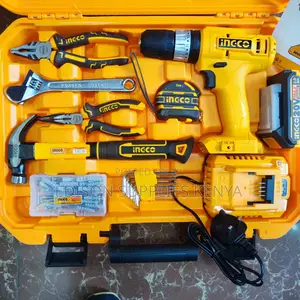 Ingco Cordless Drill Tools Set 165pcs Toolset Tool Boxes