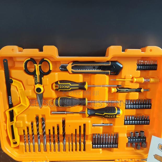 Ingco Cordless Drill Tools Set 165pcs Toolset Tool Boxes - thumbnail 5