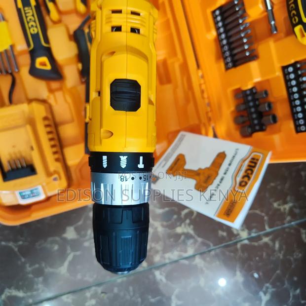 Ingco Cordless Drill Tools Set 165pcs Toolset Tool Boxes - thumbnail 7