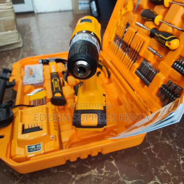 Ingco Cordless Drill Tools Set 165pcs Toolset Tool Boxes - thumbnail 8