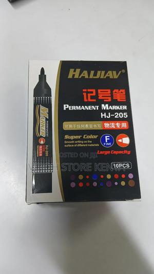 10pcs Permanent Marker Pen Refillable Mark Pen - thumbnail 2