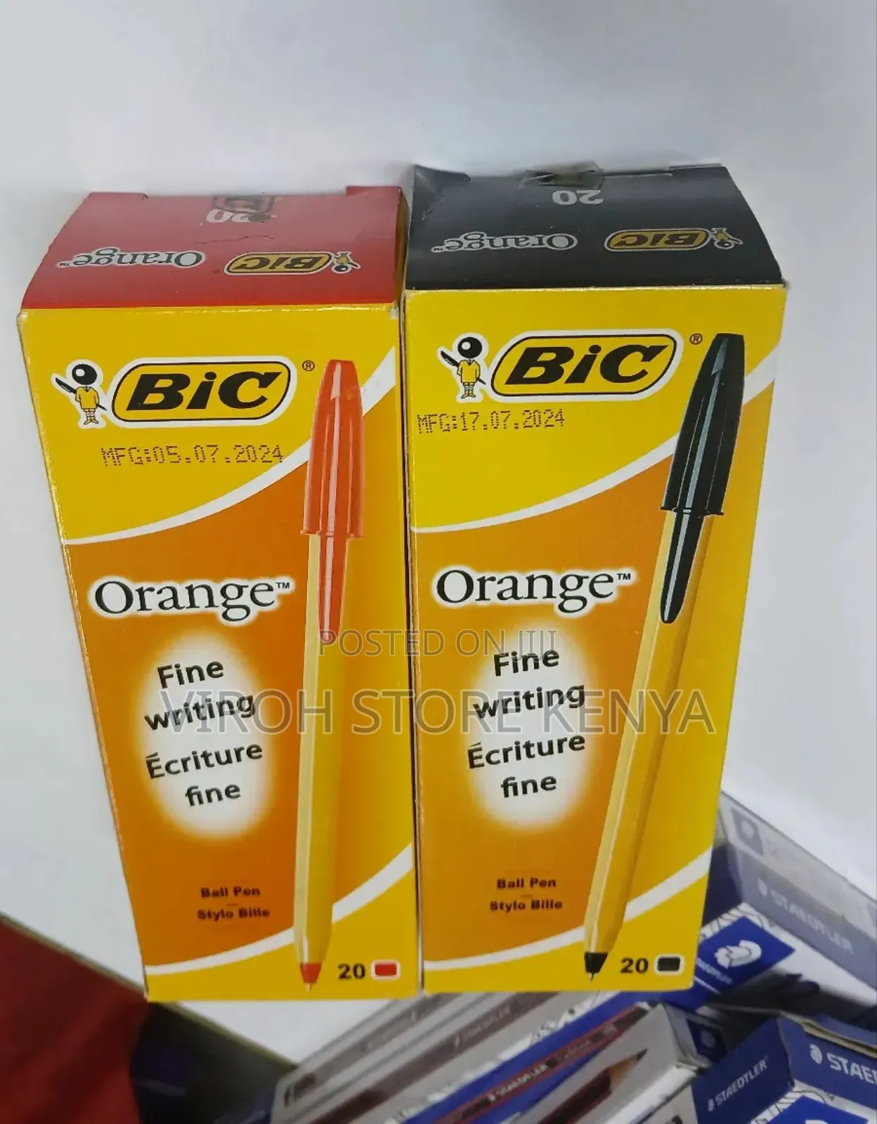 Bic Sharp Pointed 20pcs Bic Biro Pens