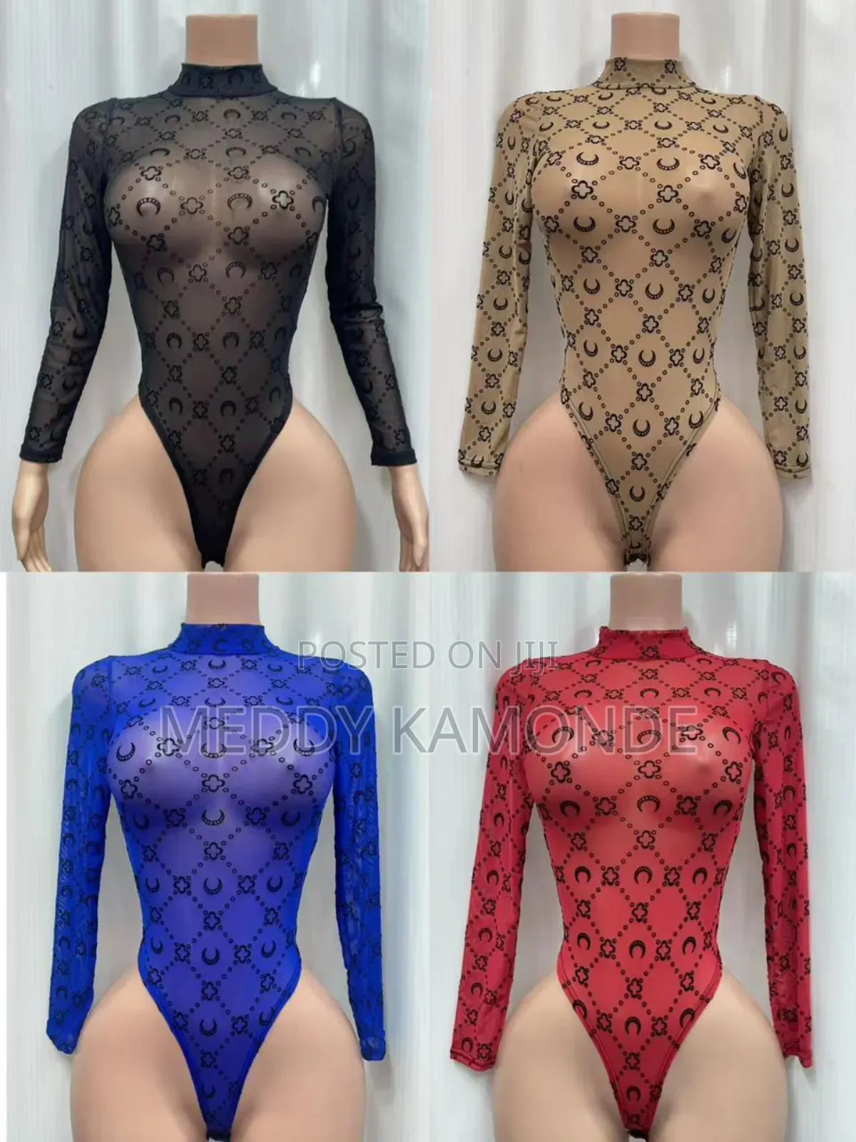 Classy Pullneck Bodysuit Top