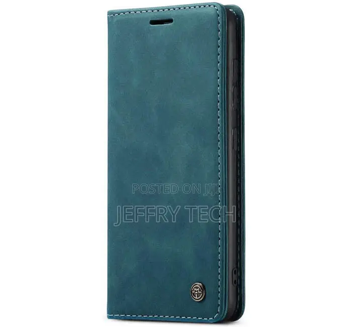 Samsung Galaxy A21S Wallet Magnetic Flip Case Blue