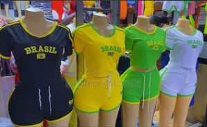Brazil 2pc Short Set