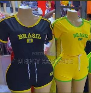 Brazil 2pc Short Set