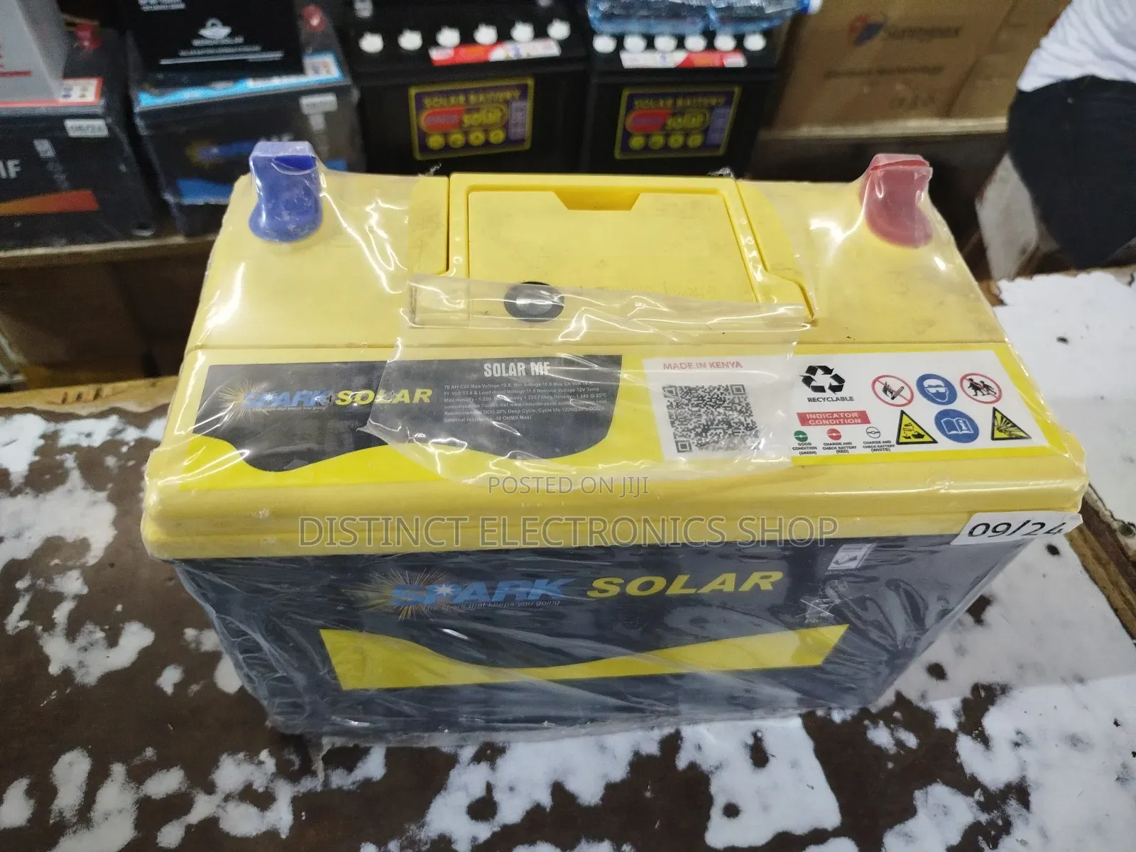 Spark Solar Battery 12v 70ah