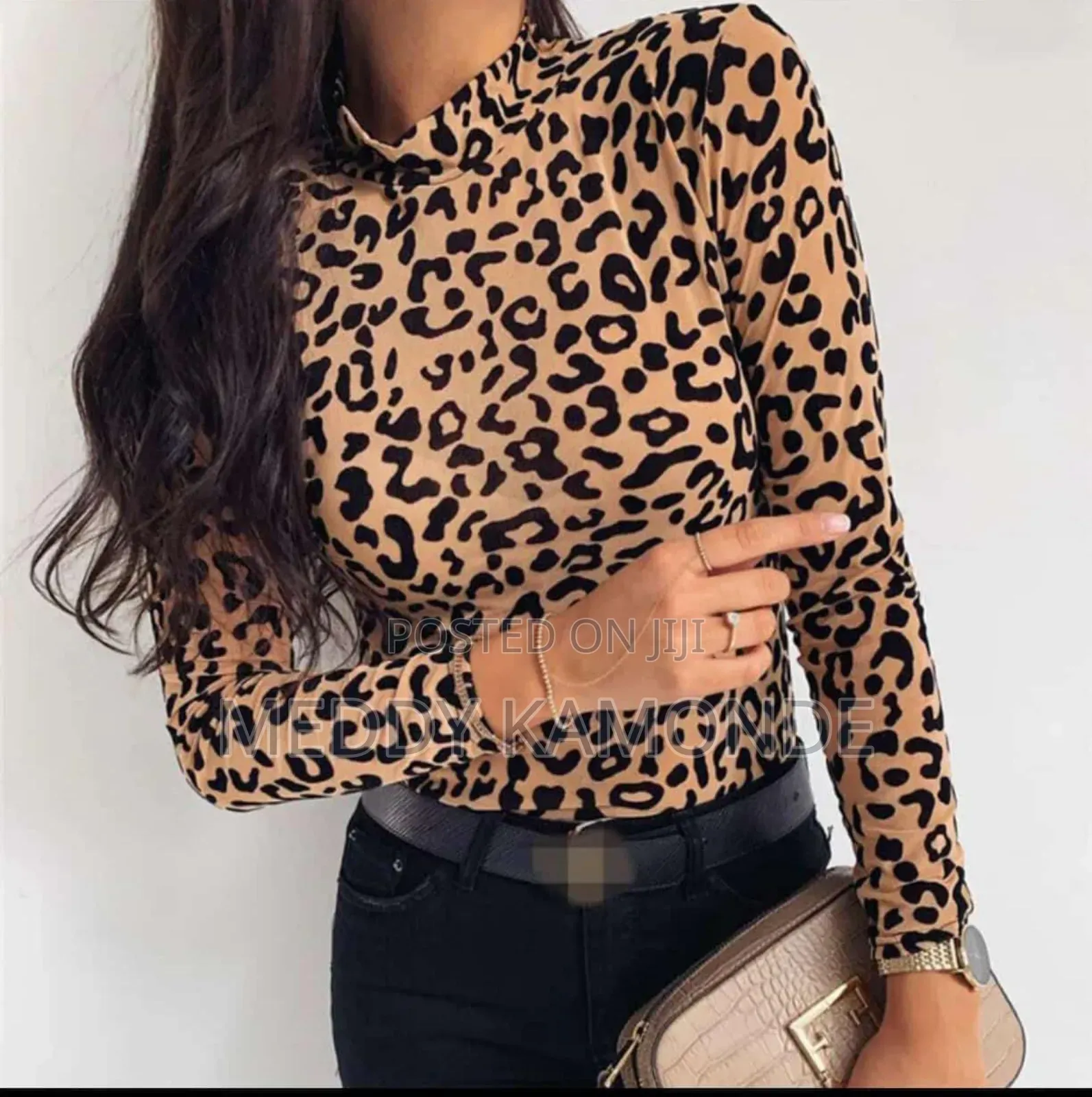Brown Bodysuit Top