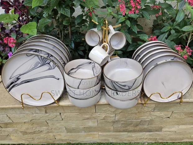 *24pc Ceramic Dinner Set* - main view