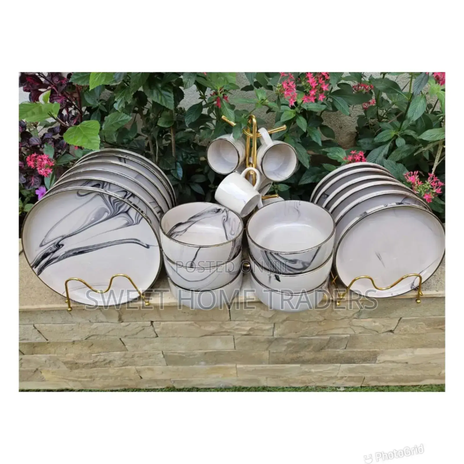 24pc Ceramic Dinner Set* 24pc Ceramic Dinner Set*