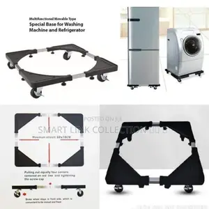 Adjustable Heavy Duty Washing Machine Fridge Stand