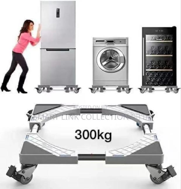 Adjustable Heavy Duty Washing Machine Fridge Stand - thumbnail 2