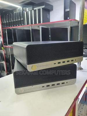 Desktop Computer HP EliteDesk 705 8GB AMD Ryzen 5 HDD 500GB - main view