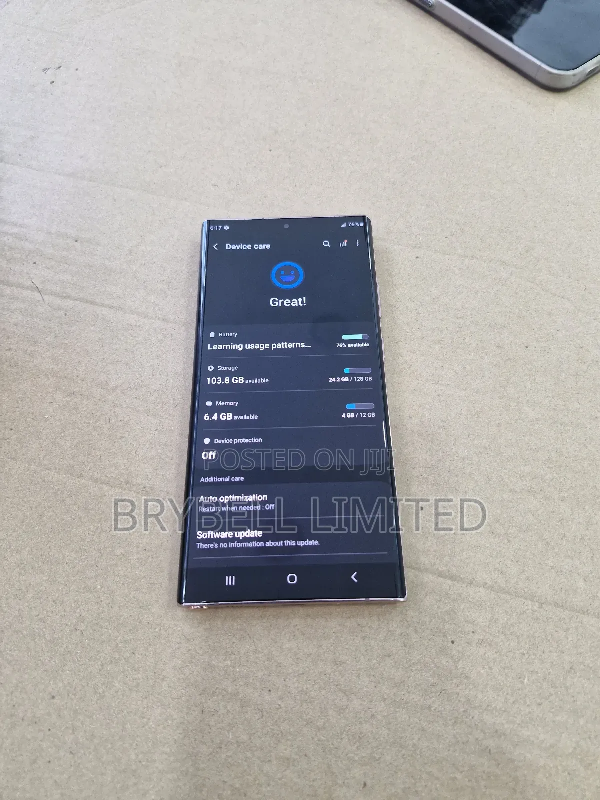 Samsung Galaxy Note 20 Ultra 5G 128 GB Gold