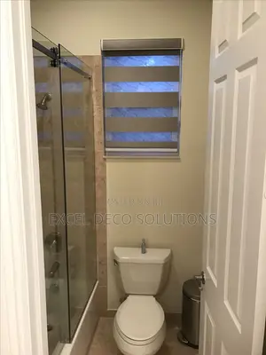 Bathroom Window Zebra Roller Blinds