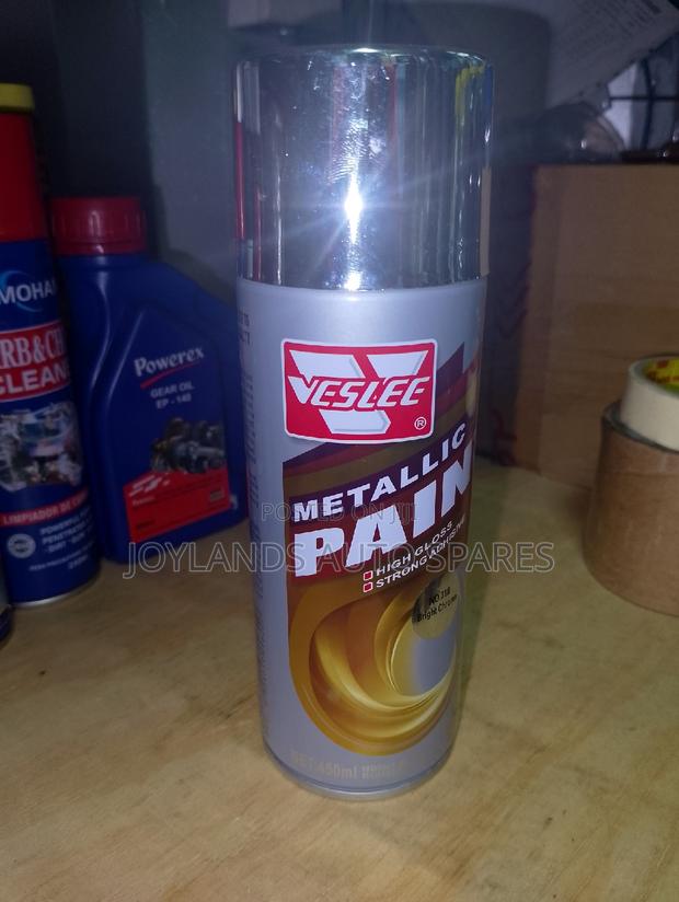 Chrome Metallic Spray Paint