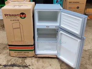 Volsmart 108L Double Door Fridge