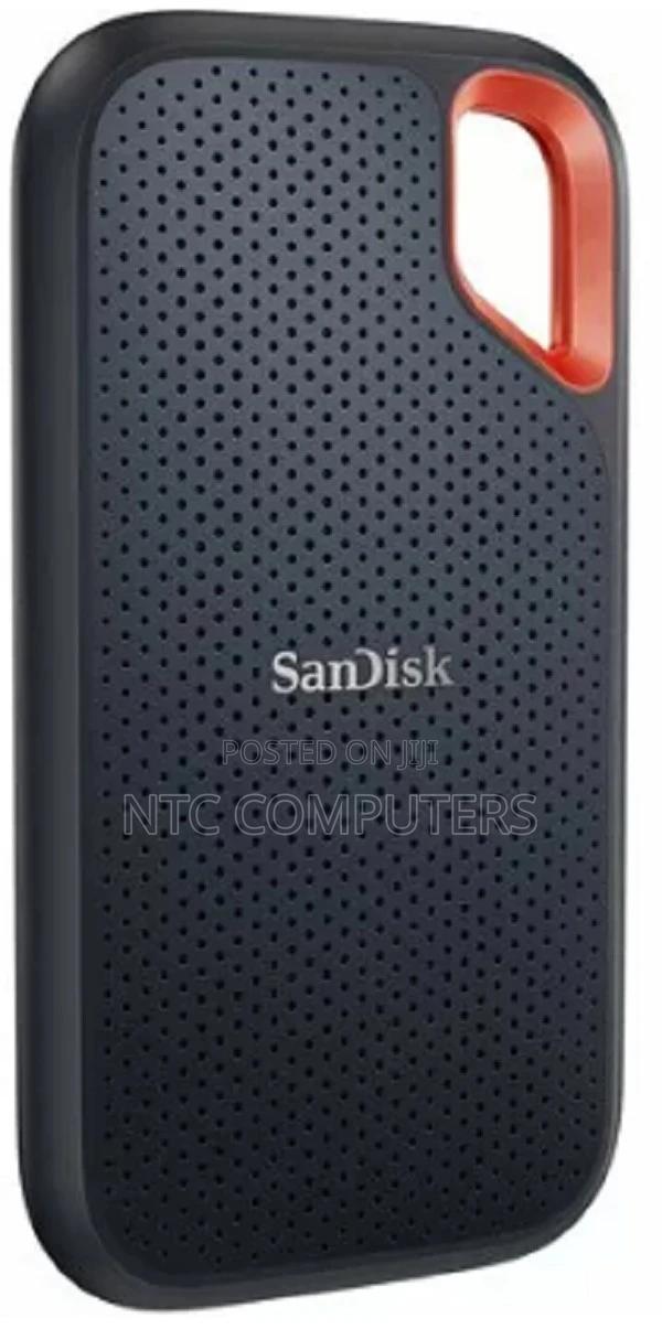 Sandisk E61 Extreme Portable External SSD V2 4tb - Black - S - thumbnail 2