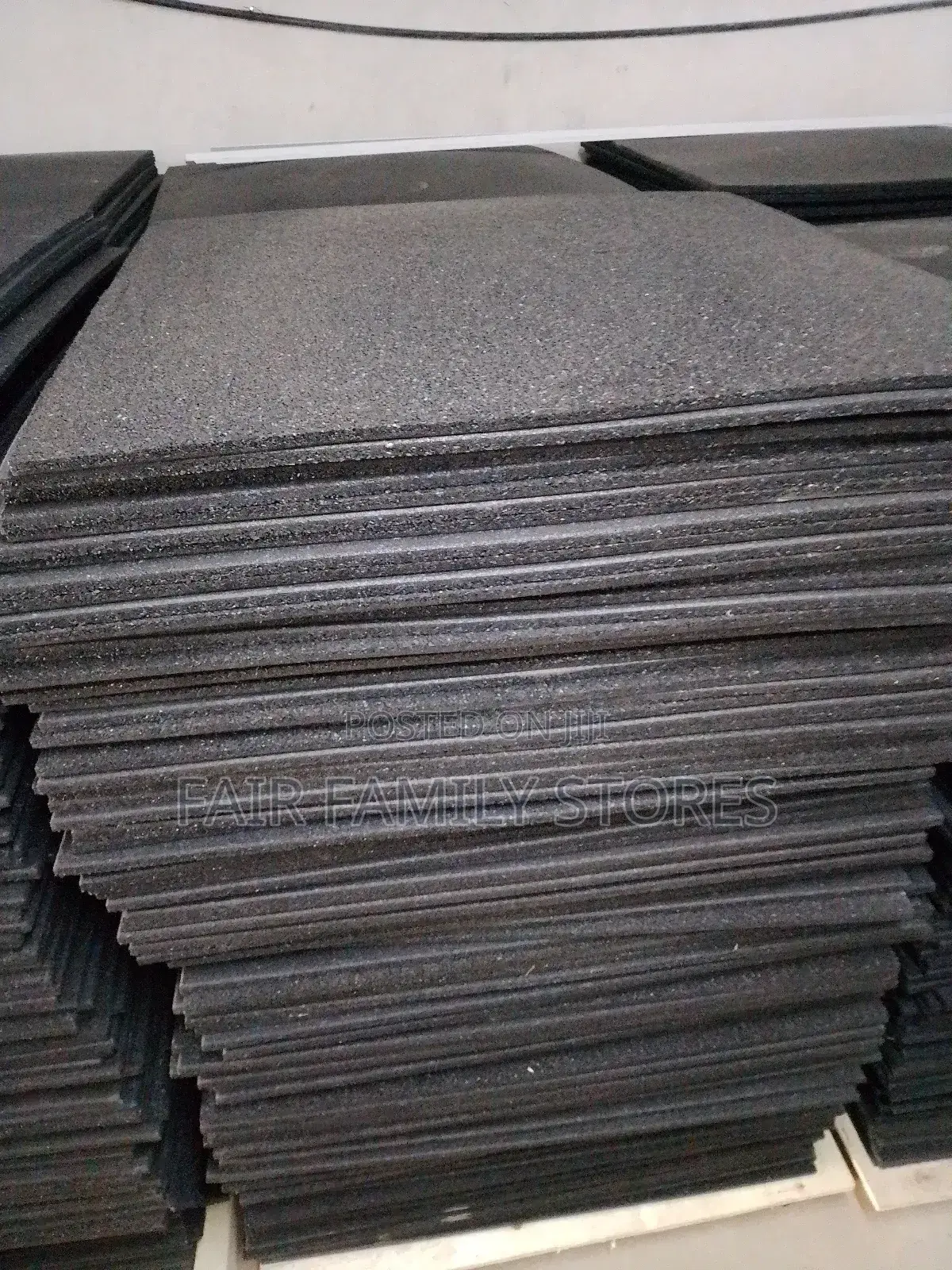 Gym Rubber Tiles 1m X1m. 15mm