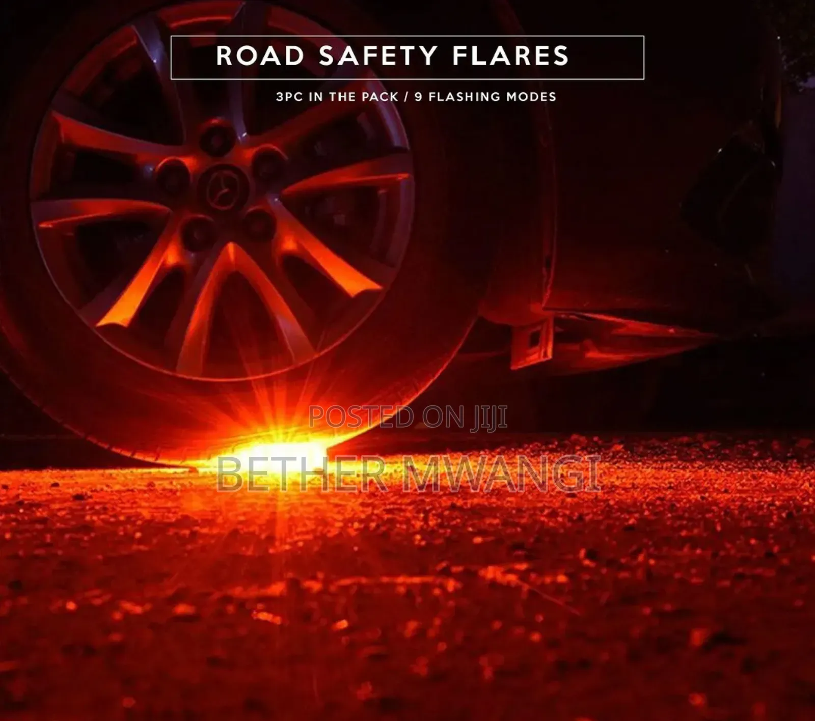 Road Safety Flares in Kenya( 3 Pc Pack)