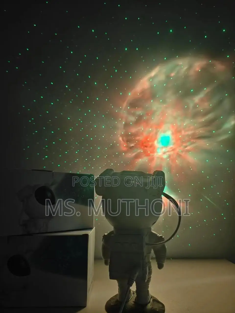 Standing Astronaut Galaxy Projector Starry Night Projector