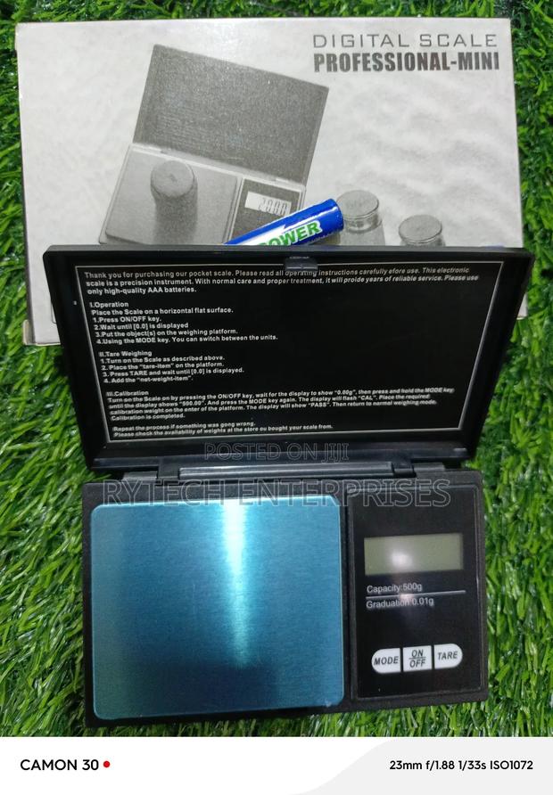 500g, 0.01g Grams Scale - thumbnail 3