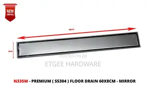 Floor Drain 60cm Silver