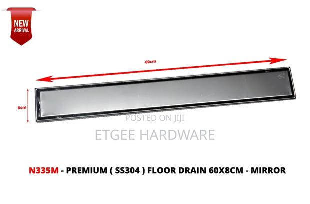 Floor Drain 60cm Silver