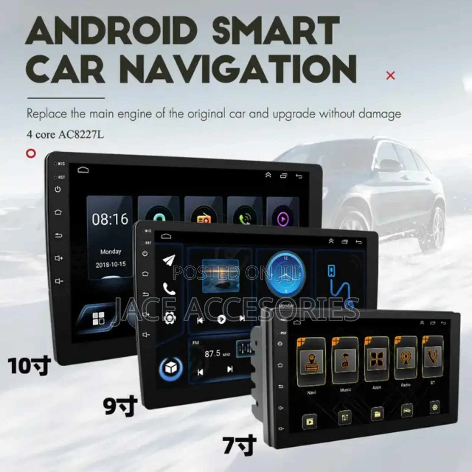 2 Din 7 Inch Digital Android Radio