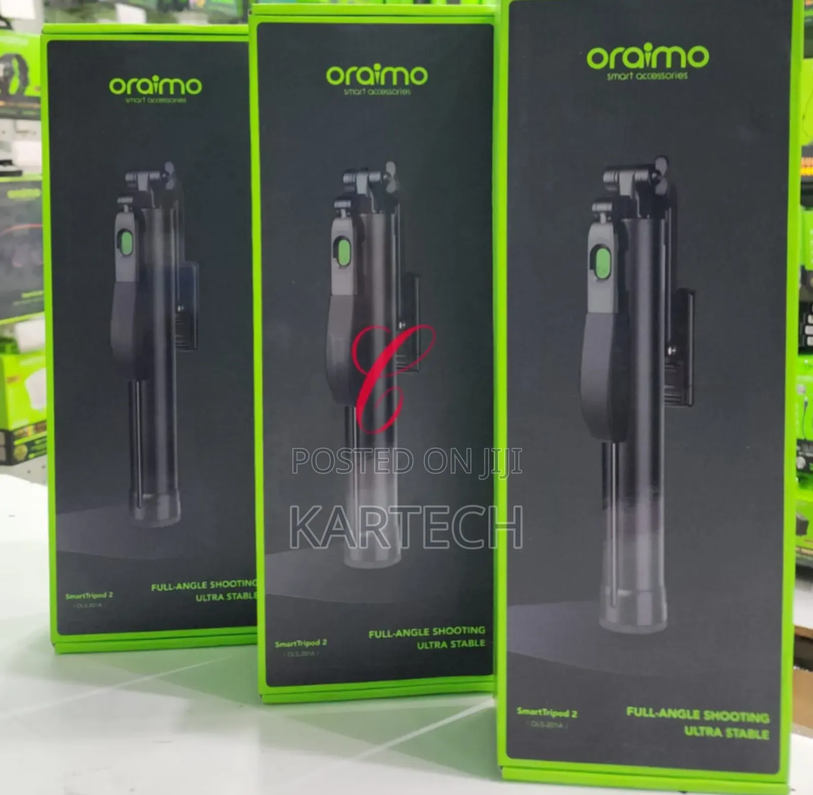 Oraimo Smart Tripod 2 360° Full Angle Shooting Ultra Stable