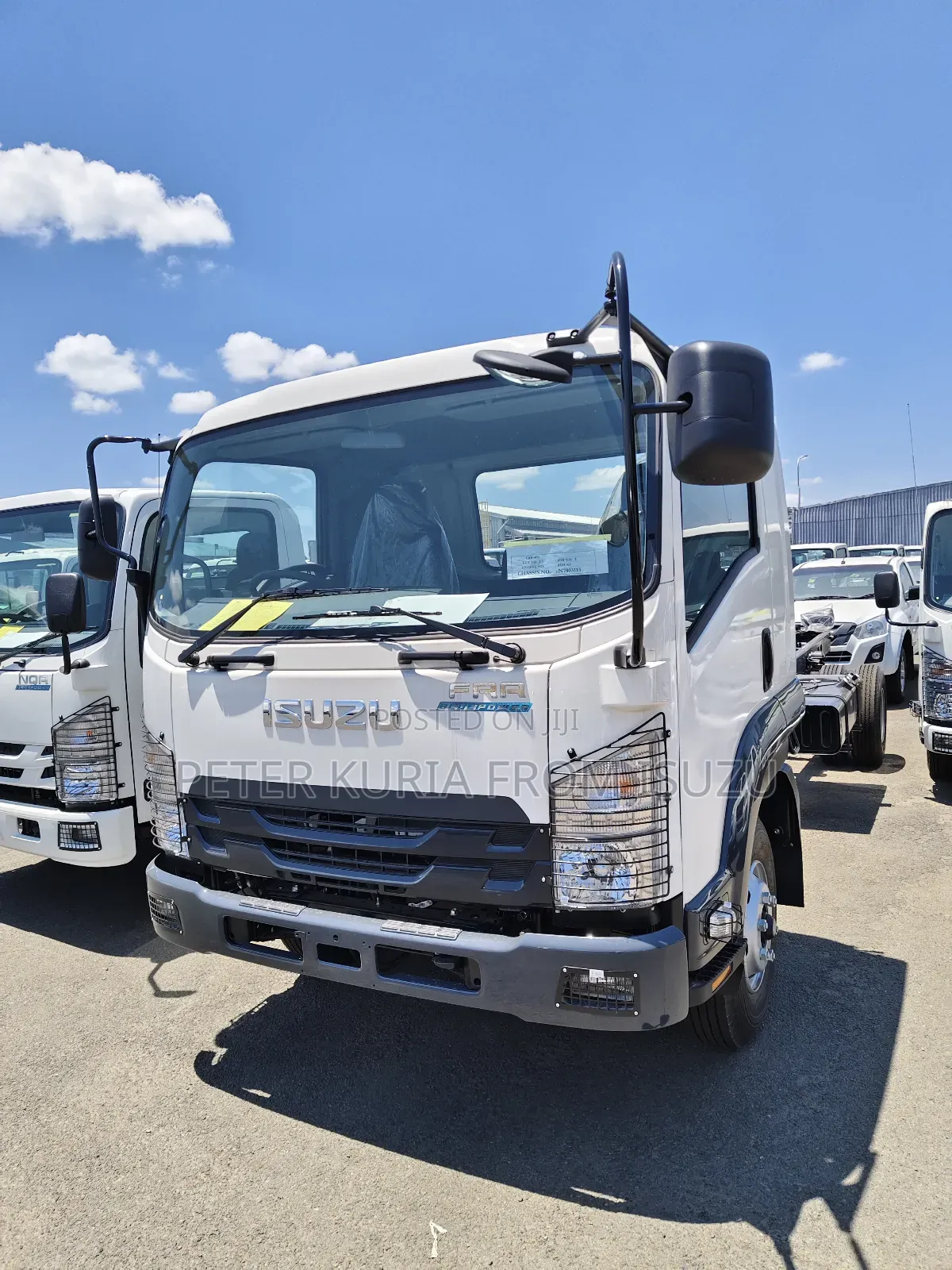 Zero Mileage Blue Power Isuzu FRR 2024
