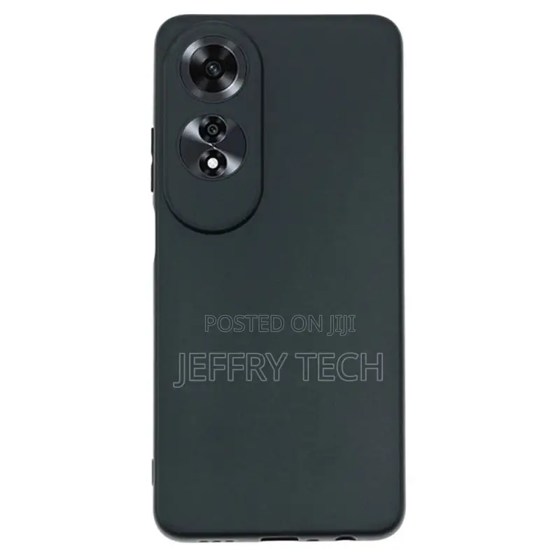 Oppo A60 Silicone Case Black 