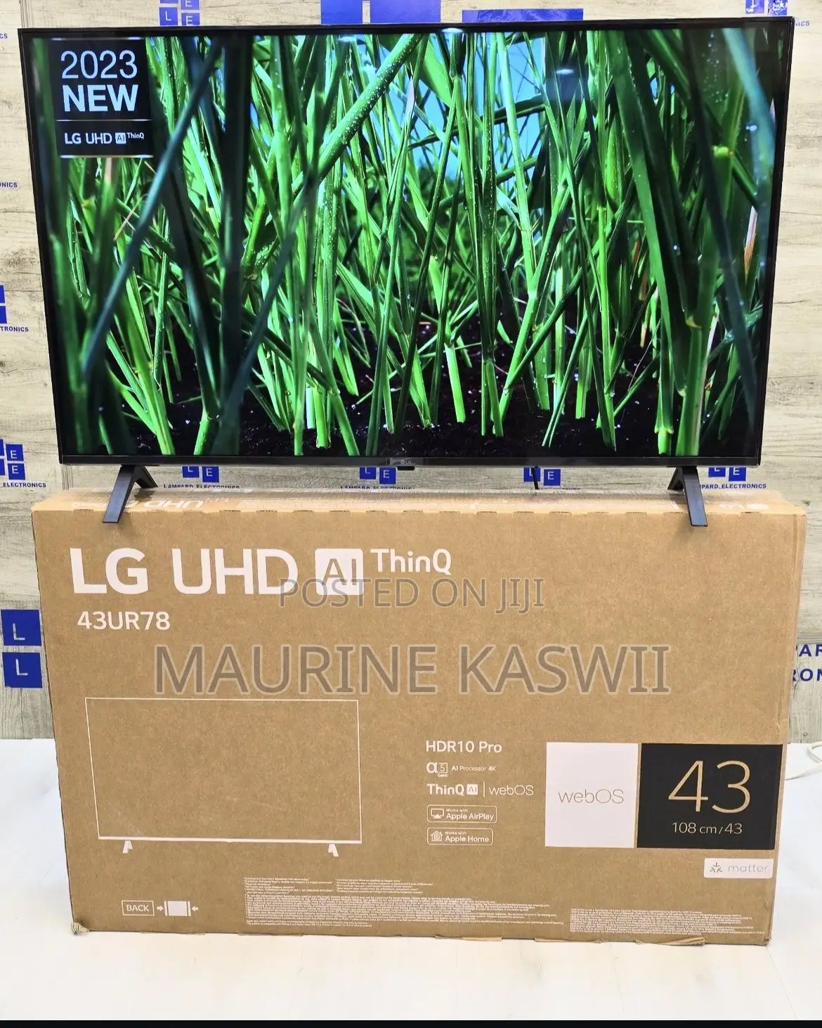LG 43′′ 43UR78006LL Uhd Smart Webos