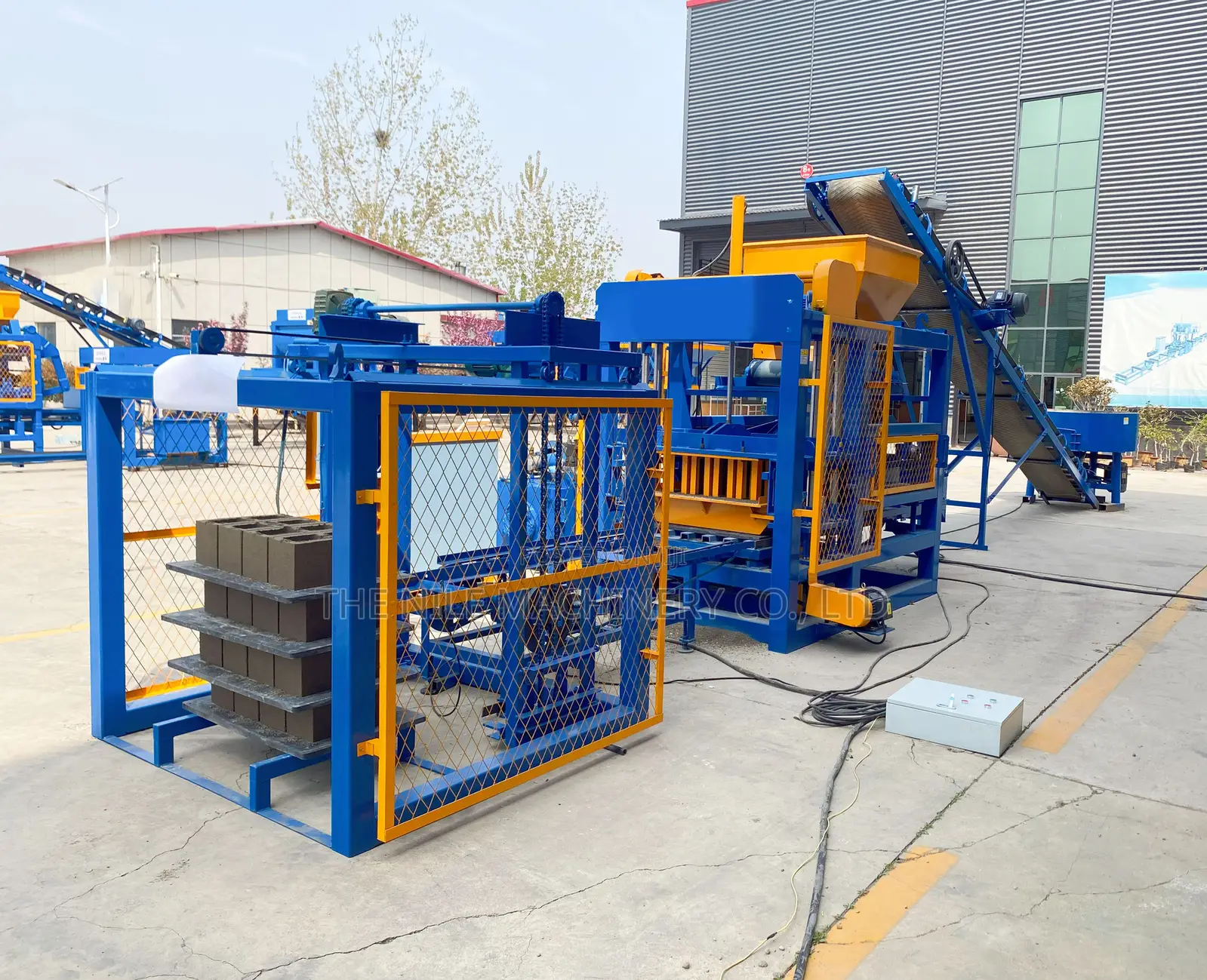 Factory Direct Sale Concrete Brick Making Production Line