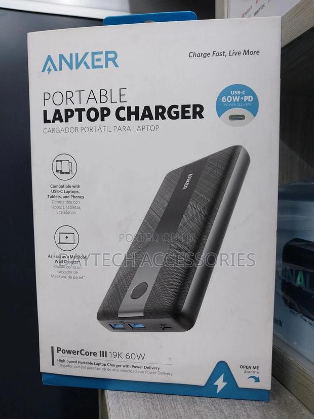 Anker Powercore Iii 60w 19200mah Laptop Power Bank