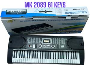 Mk 2089 61 Keys Teaching-Type Electronic Keyboard ( Black) - thumbnail 2