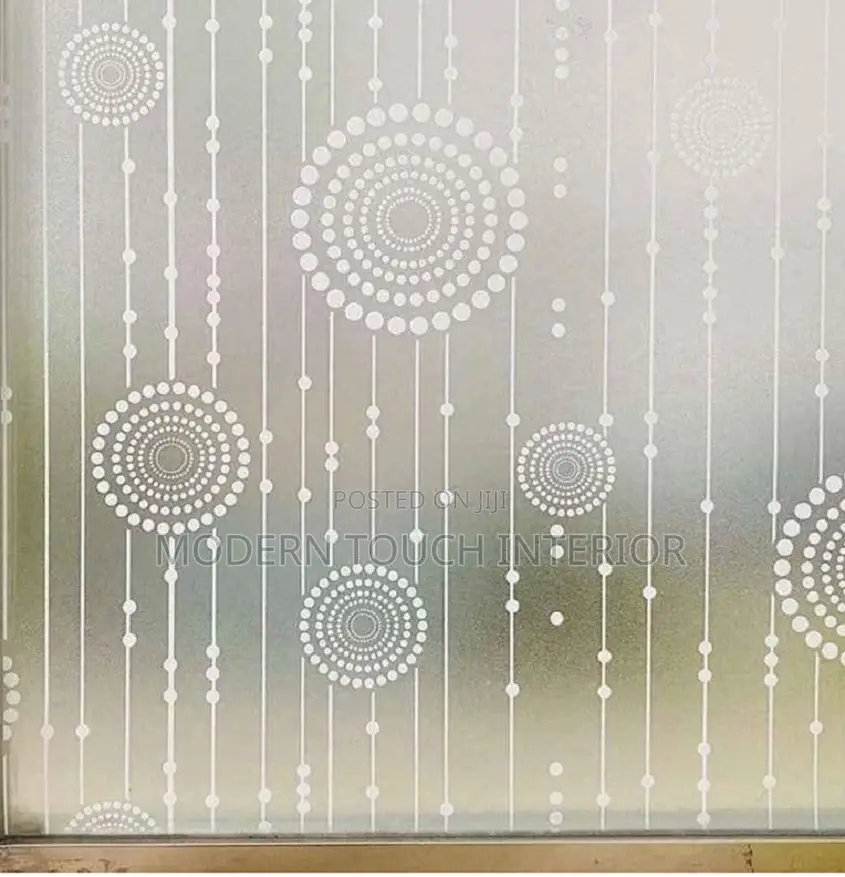 Frosted Elegance Privacy Window Films