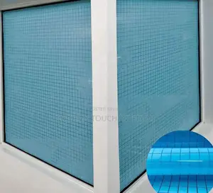 Blue Frosted Window Film