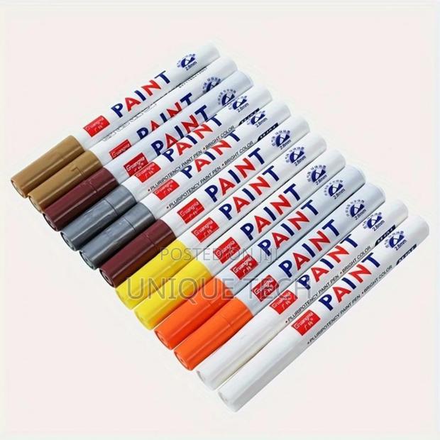 Quick-Dry Tire Marker Pen for Permanent Customization