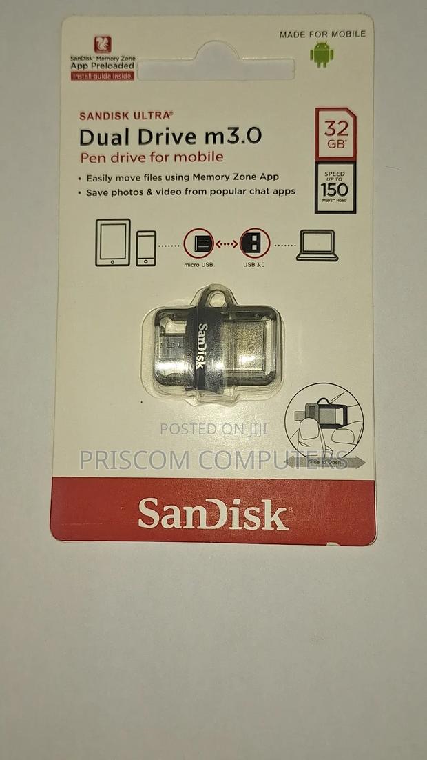 Sandisk OTG USB Flash Drive Flash Disk 32GB