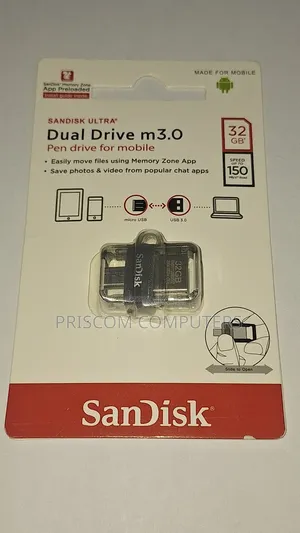 Sandisk OTG USB Flash Drive Flash Disk 32GB