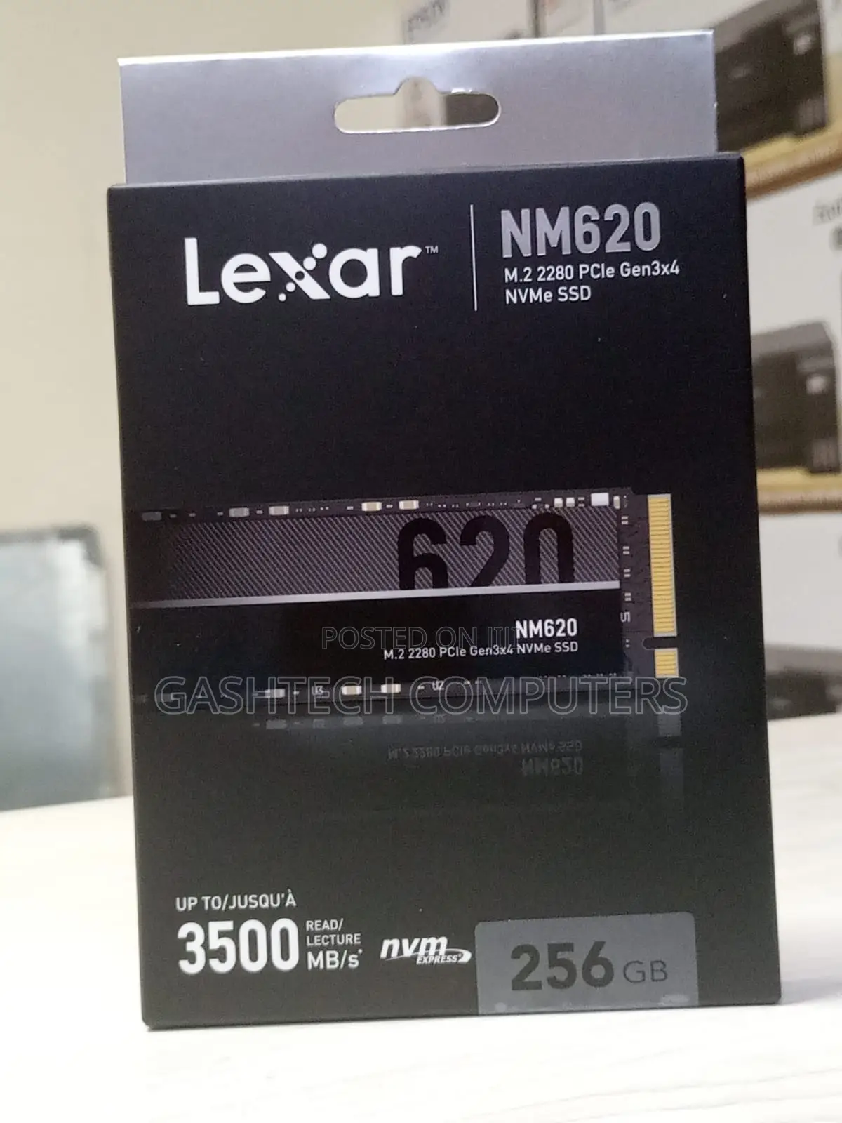 Lexar Nm620 256gb M.2 Nvme SSD Original