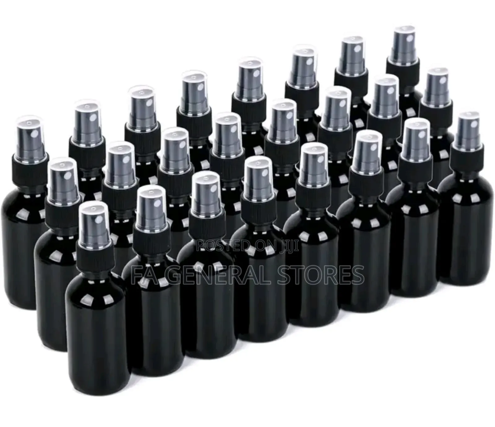 Black Mist Sprayer For Glass Bottles
