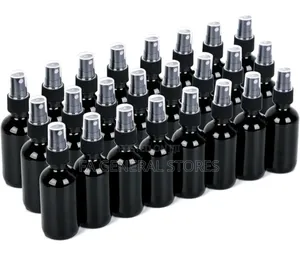 Black Mist Sprayer For Glass Bottles