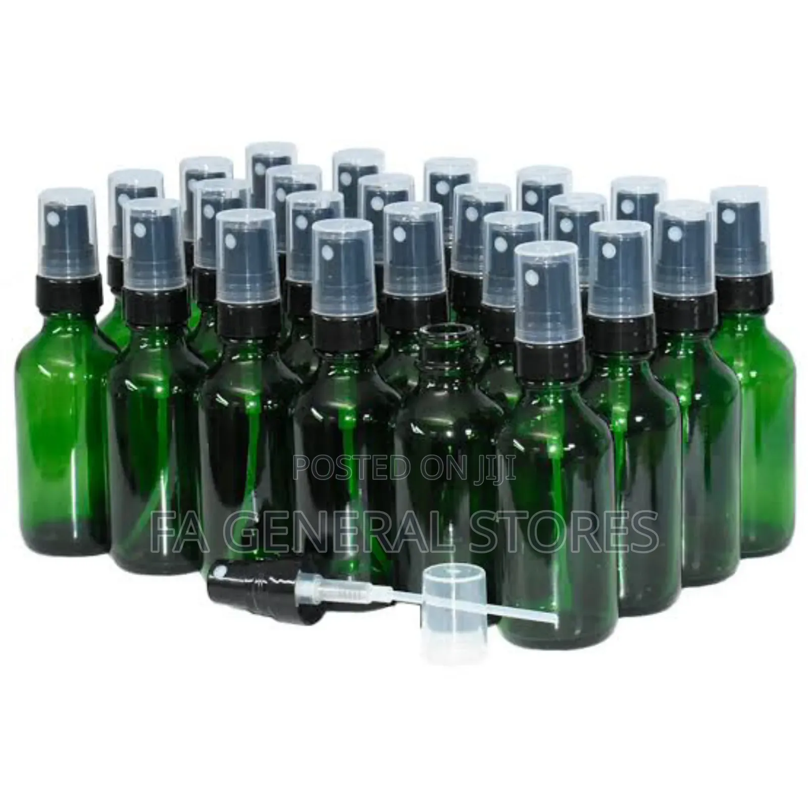 Black Mist Sprayer For Glass Bottles