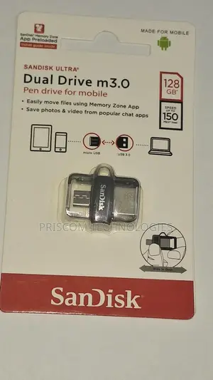 Sandisk Ultra Dual OTG Flash Drive Disk For Mobile 128GB