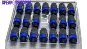 Neutrik Speakon, Nl4fx-20pcs Connectors ( BLUE)