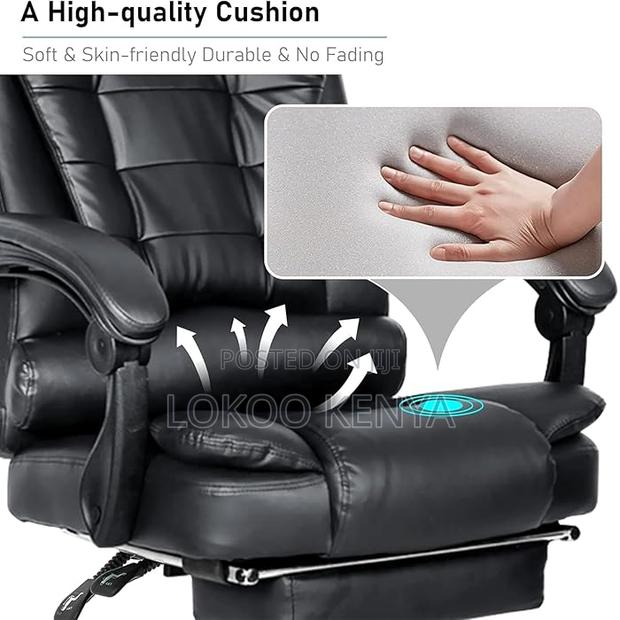 Office Chairs: Directors Reclining Executive Office Seat - thumbnail 5