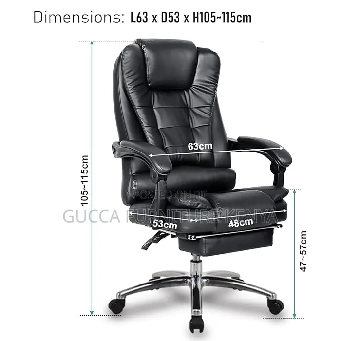 Office Chairs: Directors Reclining Executive Office Seat