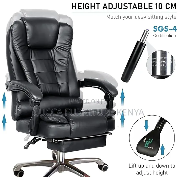 Office Chairs: Directors Reclining Executive Office Seat